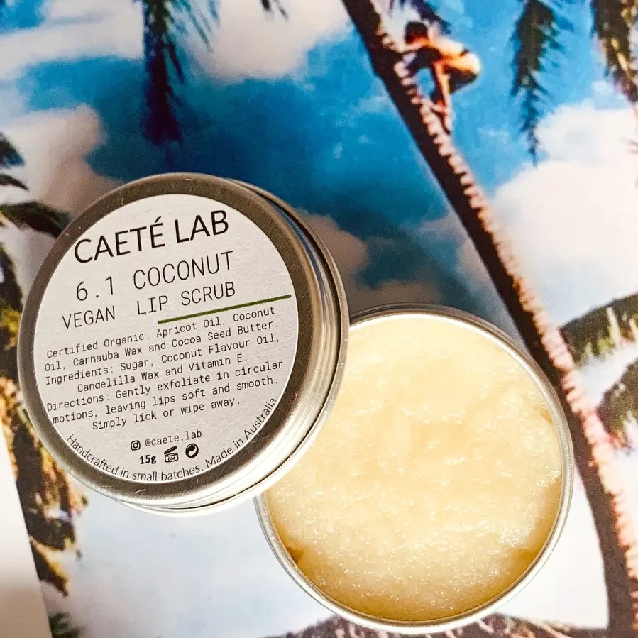 6.1 COCONUT Vegan Lip Scrub