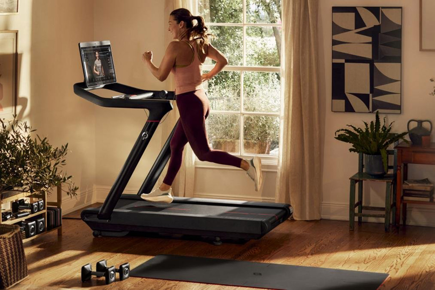 Peloton treadmill workout