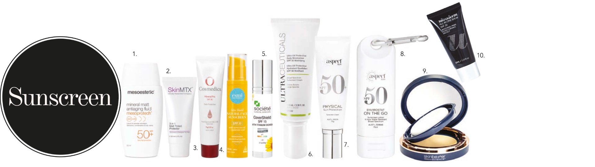 Sunscreen Products