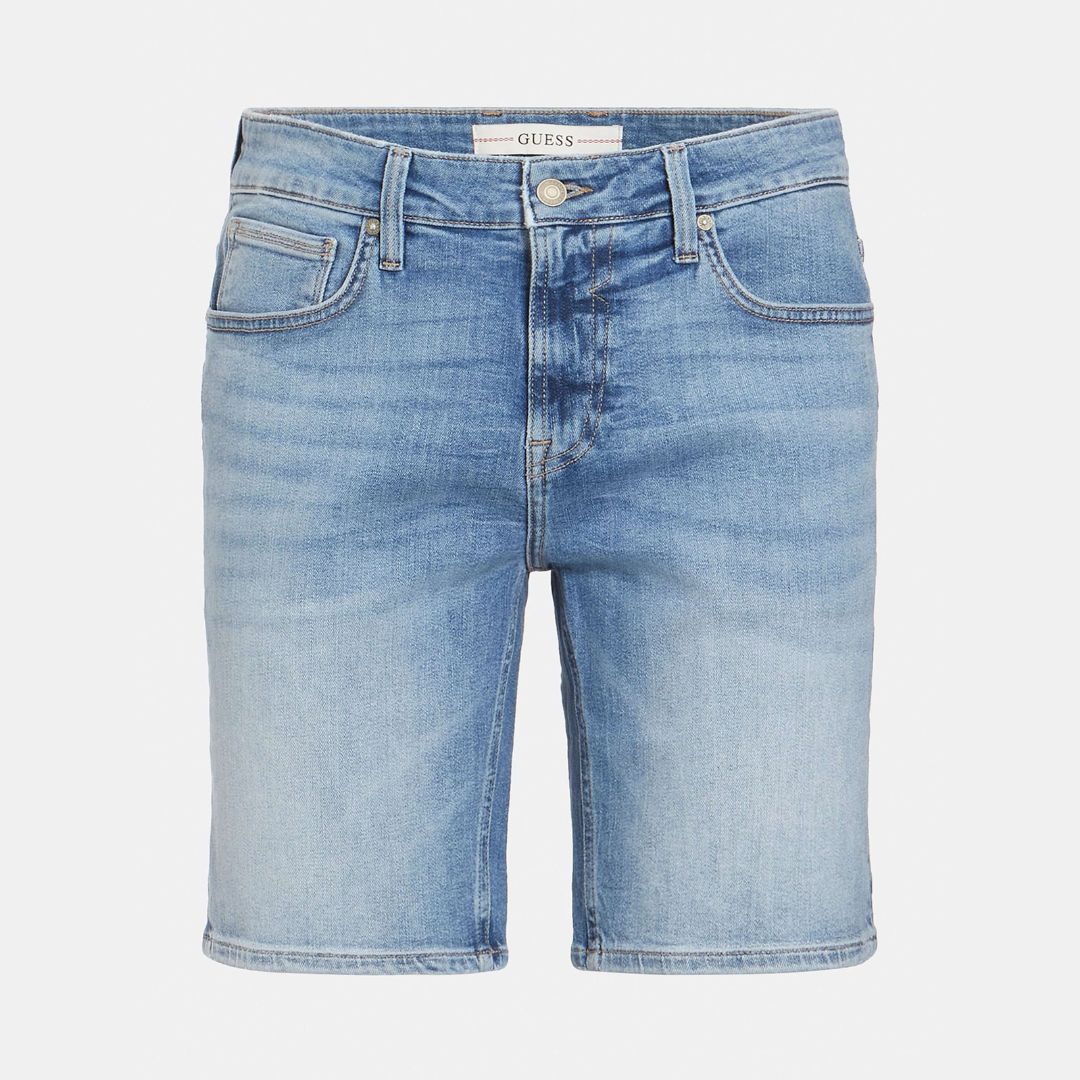 Mid-Rise Sonny Faded Denim Shorts