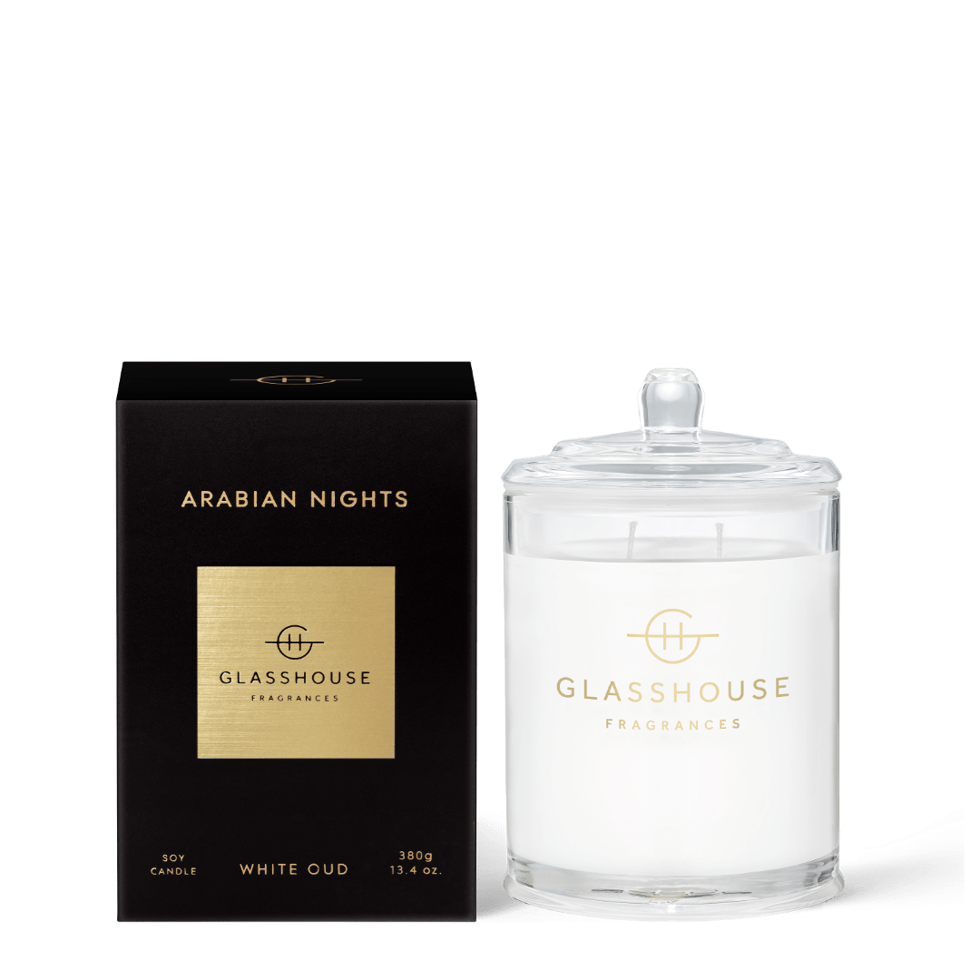 GLASSHOUSE FRAGRANCES Arabian Night candle